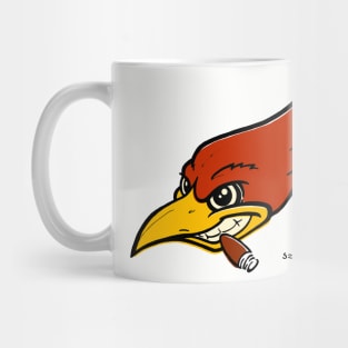 Crazed Woodpecker Automotive Mascot Mug